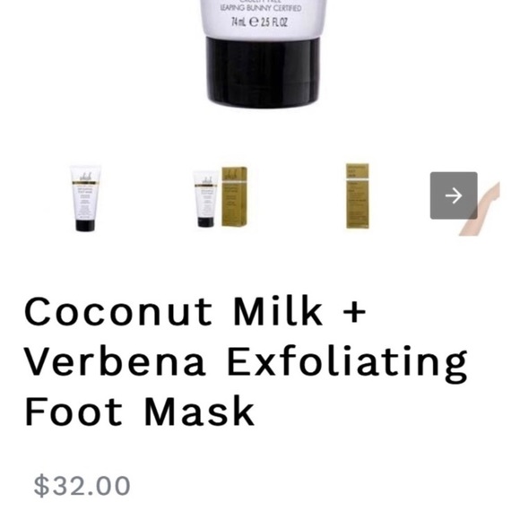 𝅺WHISH Exfoliating Foot Mask + VASANTI BrightenUp! - Picture 6 of 8